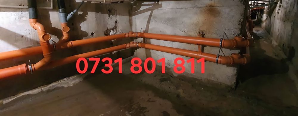 Inlocuire conducte si desfundari canalizare