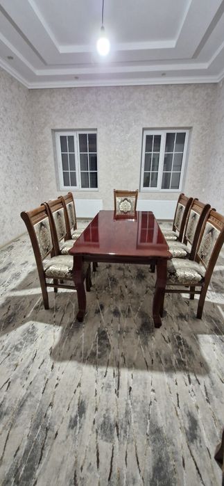 8 кишилик стол стул