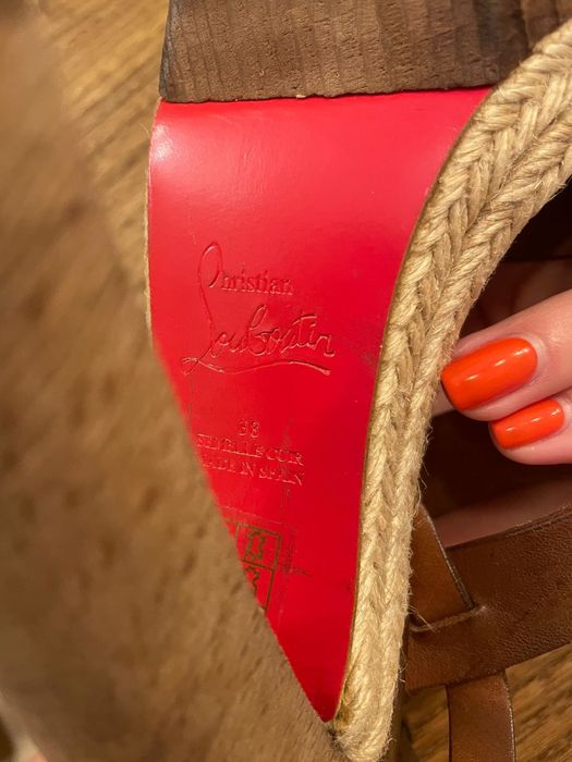 Босоножки Christian Louboutin . Оригинал. Размер 38