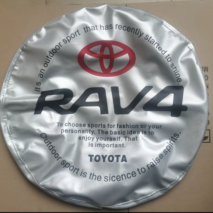 Новый чехол на запасное колесо rav 4 toyota