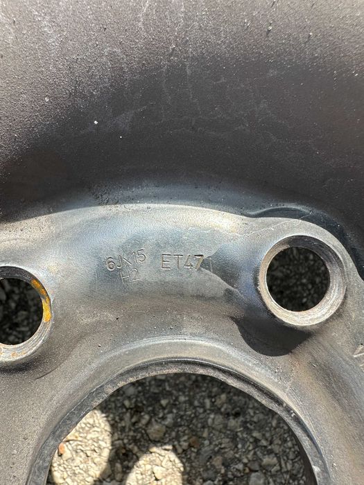 4бр. железни джанти с тасове 15" 5x112 - Skoda и VAG групата