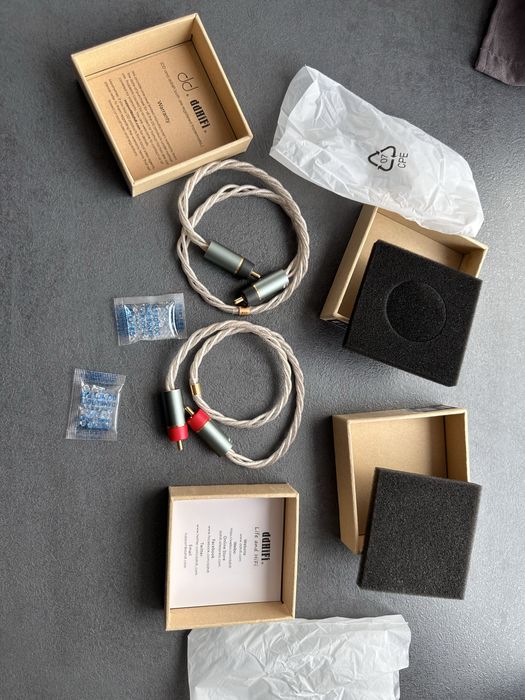 Cablu audio RCA coaxial analog R+L, ddHiFi RC 20A