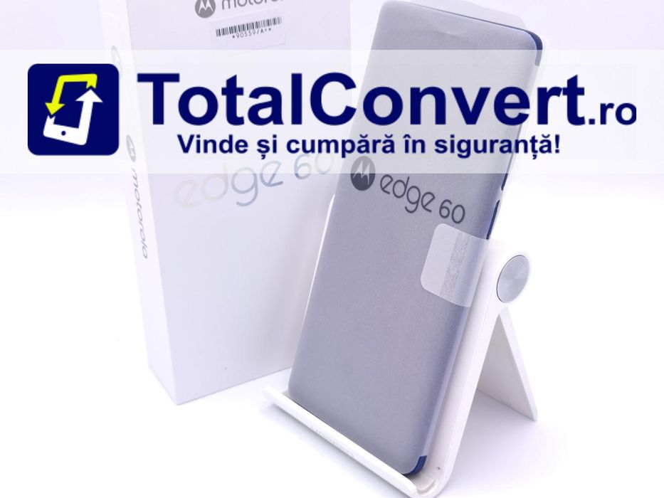 Motorola Edge 60 256GB Gibraltar Sea 8GB, Garantie 24 luni | #D90559