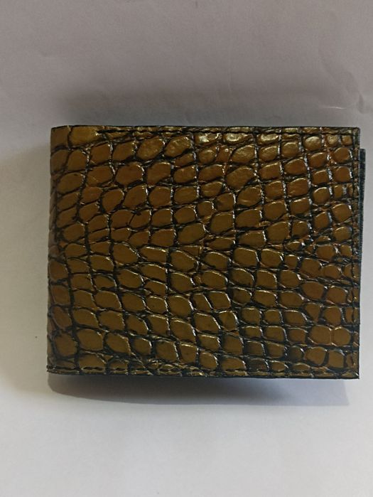 Portofel din piele naturala, handmade