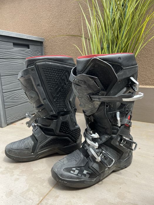 Мотокрос ботуши LEATT Boot GPX 5.5 FLEXLOCK BLACK