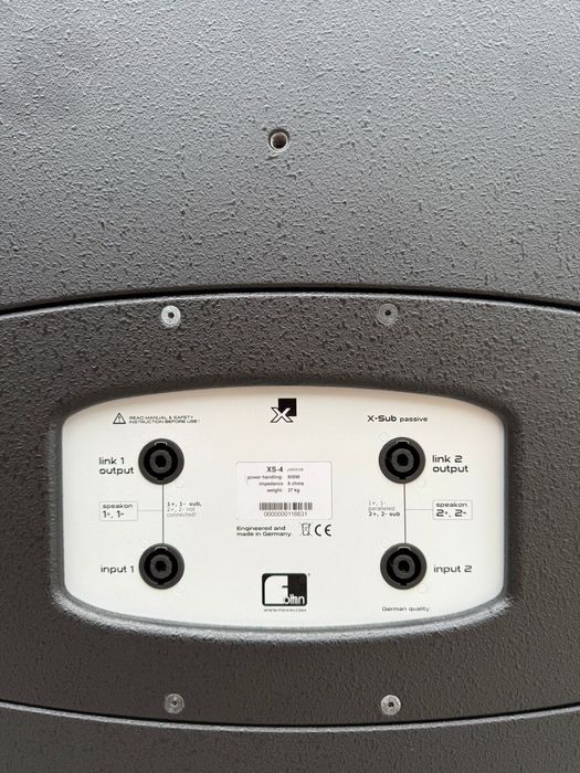 Vand basi fohhn xs4 pasivi