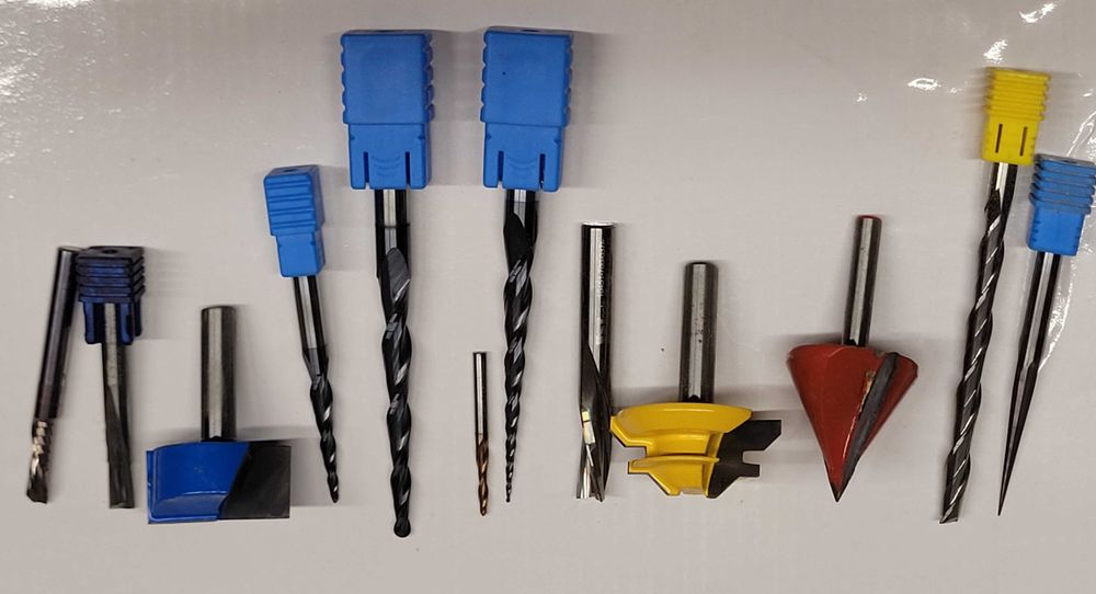 Freze pentru lucrari pe CNC