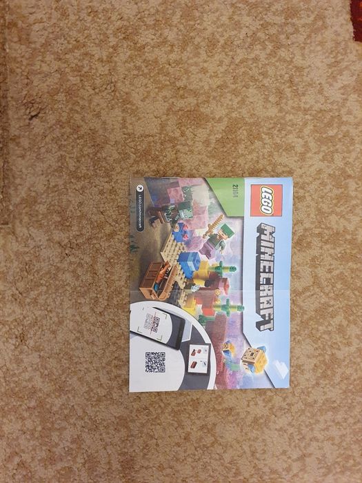 Lego Minecraft The Coral Reef 21164 (cartea originala)