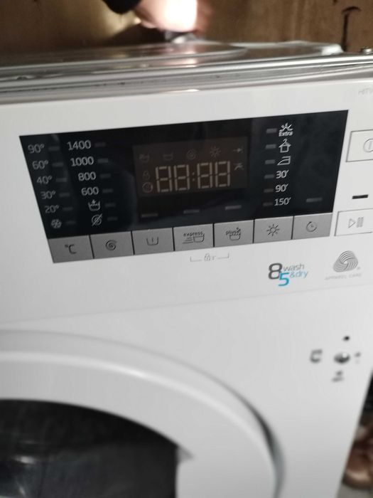 Пералния Беко за вградена  кухния