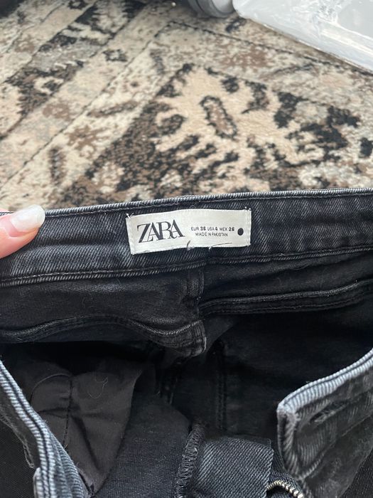 Blugi negri skinny zara mărime 32