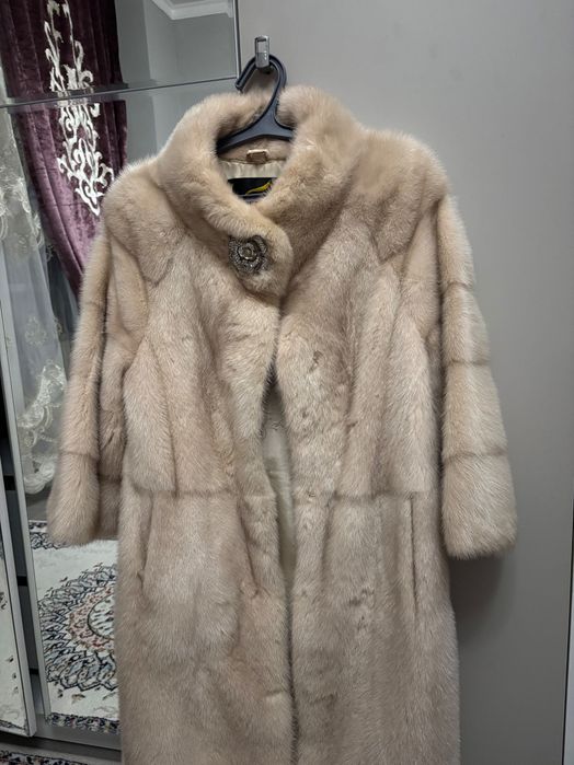 Норковая шуба б/у