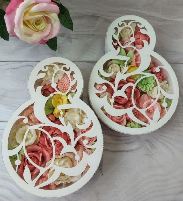 Букеты из зефира