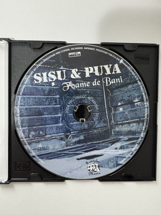 Cd Sisu & Puya - Foame de bani