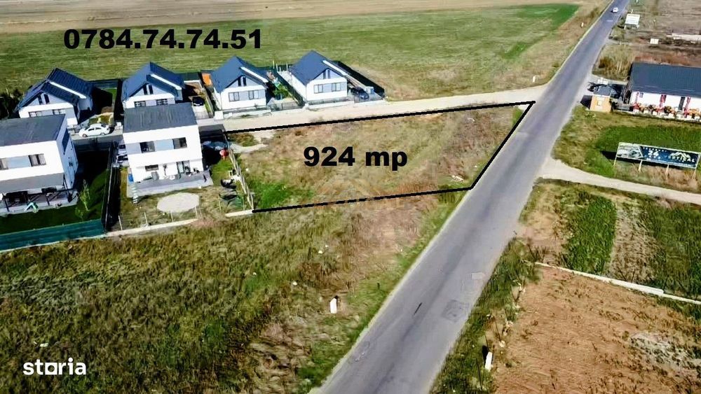Teren ideal pentru spatiu comercial - comuna Berceni