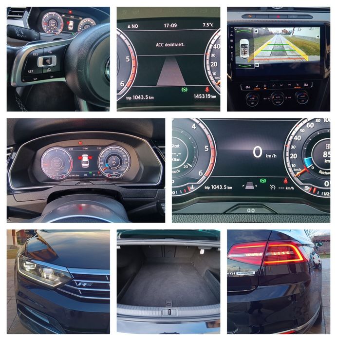 VW Passat R LINE Int/Ext/DSG/2.0 TDI/Eu6/Matrix/Piele/Distronic/Camera
