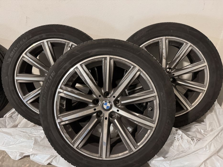 Roti originale bmw seria 5 2018 r18 jante + anvelope
