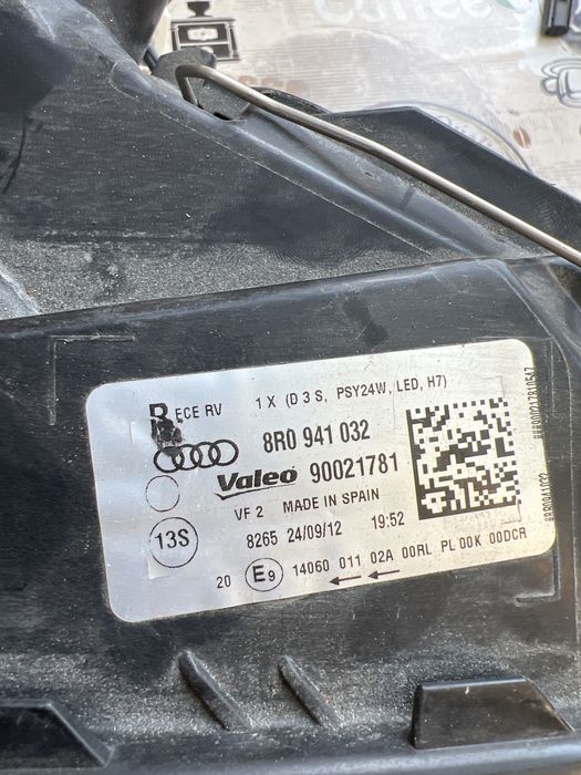 Фар Audi Q5 фейслифт