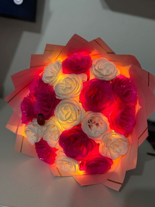 Buchete trandafiri sapun