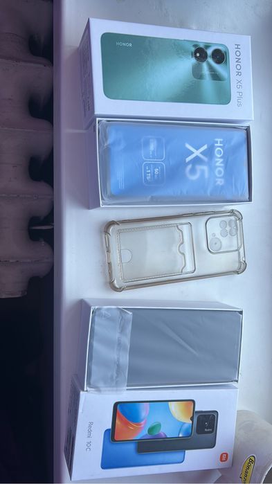 Honor x5+ и Redmi 10C