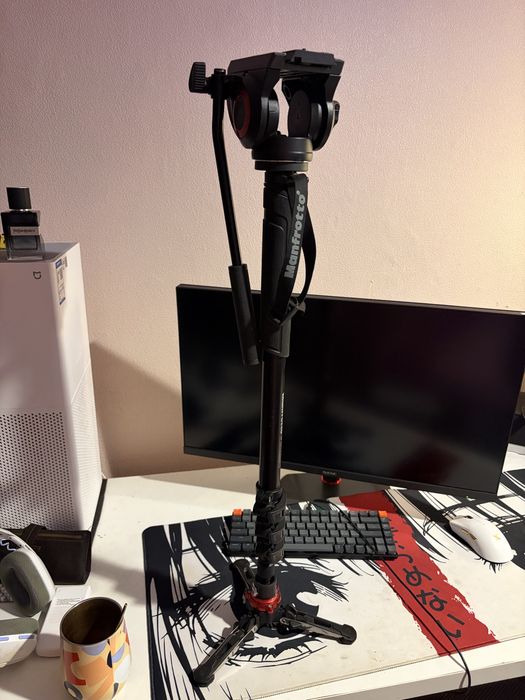Manfrotto монопод штатив