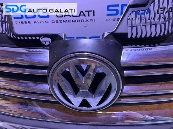 Grila cu Emblema Spoiler Bara Fata VW Golf 5 Break Variant Combi 2004 - 2008 Cod 1K5853651 1K5853653