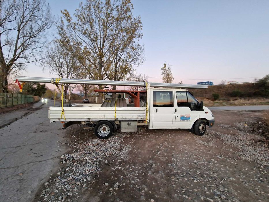 Ford Tranzit 2,4, 125 к.с., двойна дума 7 места