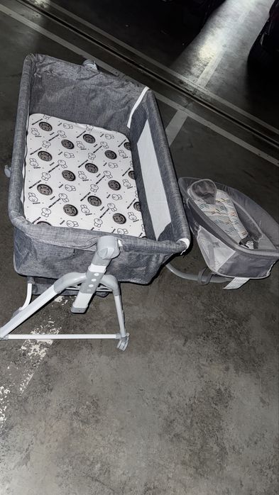 Детская кровать с шезлонгом