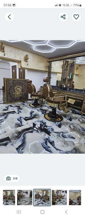 Vand mobilier frizerie beber shop sanon infrumusetare