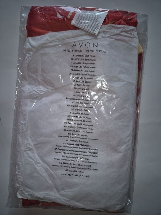 Esarfa patrata material fin Life Kenzo Takada