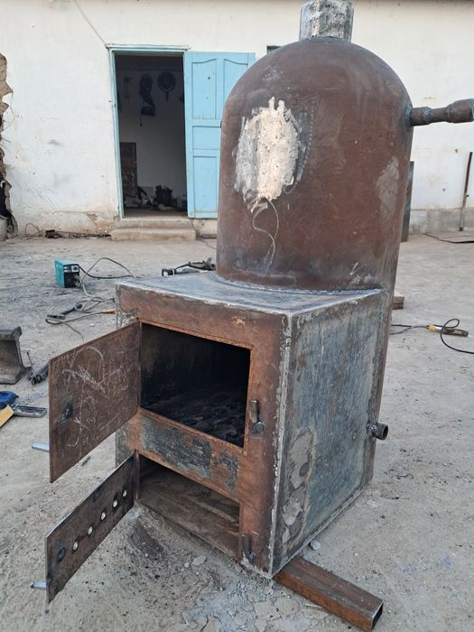 Катёл 100талик метан балондан ясалган