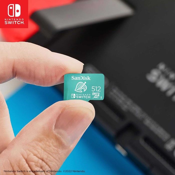 Carduri MicroSD SanDisk Originale Nintendo Switch 512 GB Noi Sigilate Licenta Nintendo