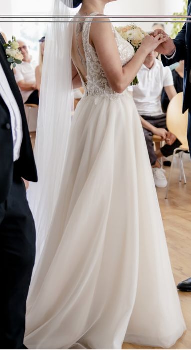 Сватбена рокля без забележки!