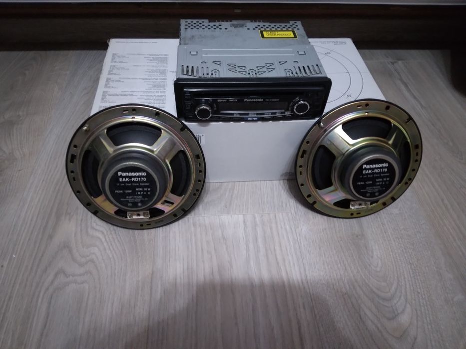 Mp3 Auto + Boxe Panasonic