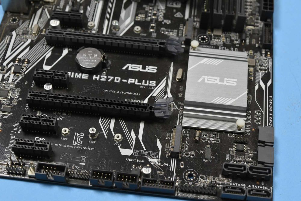 Дъно процесор памет и охладител - Asus Prime H270-Plus 1151 Socket Celeron G3900 4 GB DDR4 + Cooler
