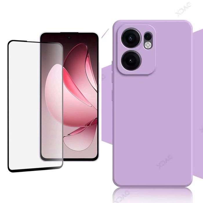 Oppo 12F 12FS 13F 13FS 14F 14FS Husa Interior Fin+Folie Sticla/Silicon