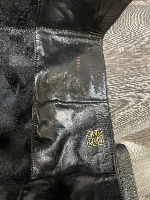 NURCASE Италянски  Ботуши 40 естественна кожа