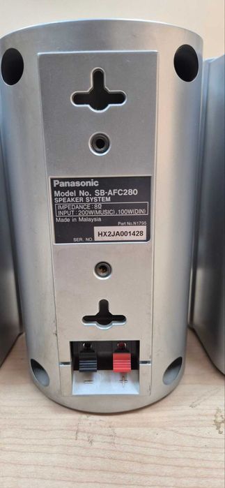 Продавам домашно кино 5.1 Panasonic SB-AFC280+SB-W280 /само толколони/ - 110 евро