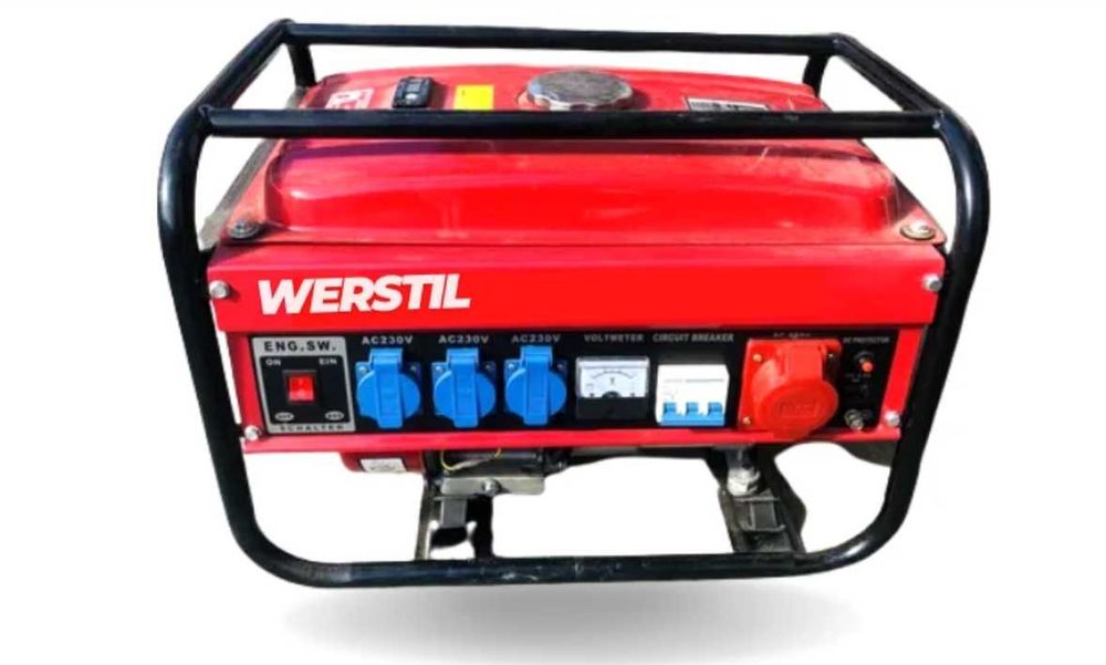 Генератор за Ток Агрегат WERSTIL  3.5 kw  - Четиритактов Агрегат