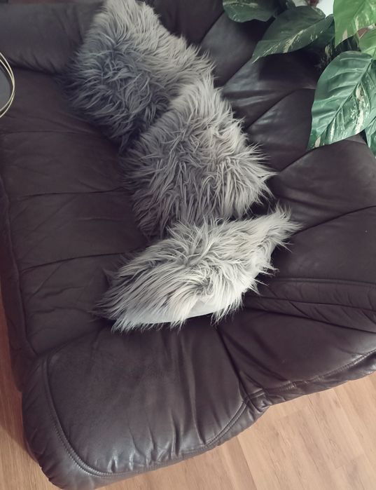 Set piele naturala living 3 bucati