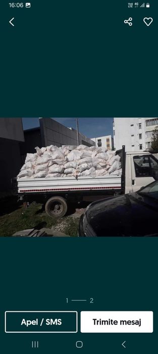 Transport basculabil nisip piatră pământ vegetal mărgăritar etc .