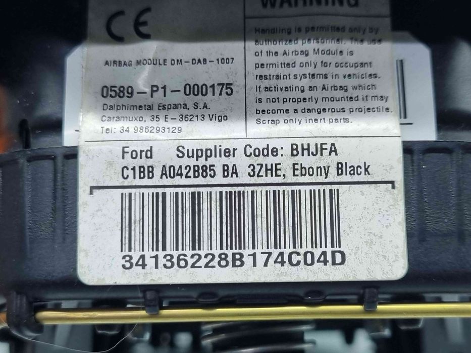 Airbag volan Ford B-Max [Fabr 2012-prezent] C1BBA042B85BA