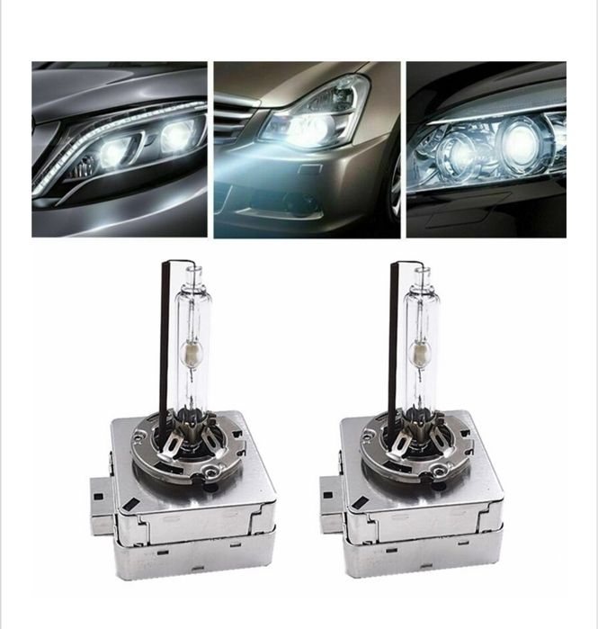 Ксенон 2бр. крушки за фарове D3S, 6000K, метална, 35W