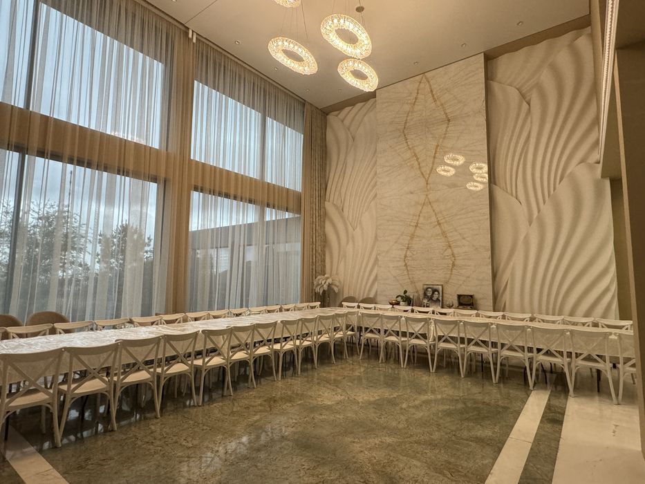 Шатер в аренду, стол стулья, посуда