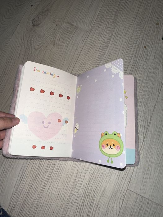Розовый Милый блокнок