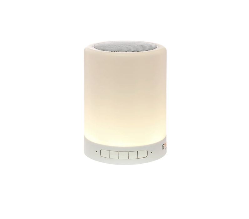 Колонка Bluetooth Neo с встроенной лампой, White
