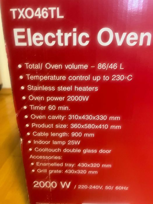 мини фурна свободно стояща