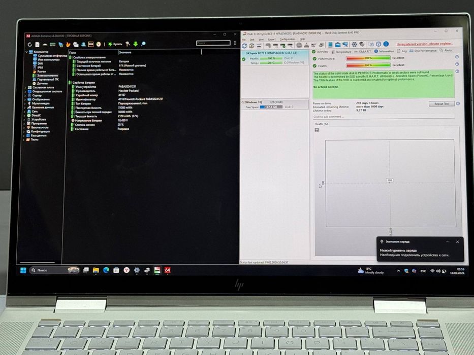 Hp Envy (x360, Сенсор, core i7 1255U)