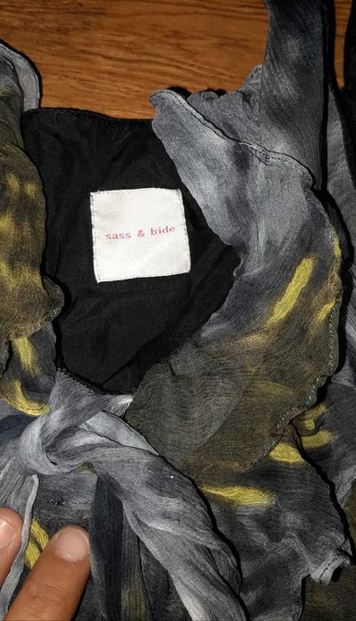 100% коприна РОКЛЯ на Sass & Bide