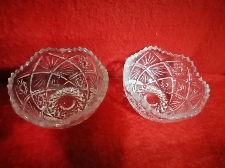 Продаются новые хрустальные вазочки, салатницы.