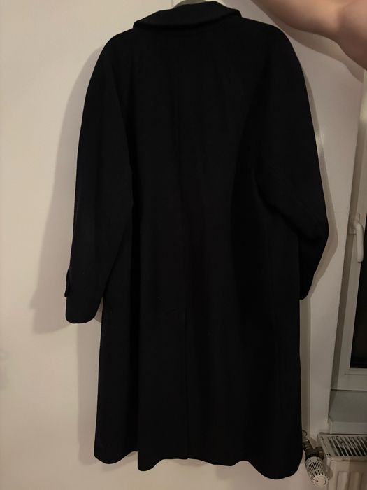 Palton McNeal negru - lana & casmir, stare excelenta, fara defecte